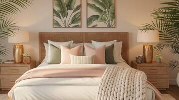 5 bedrooms, WiFi, bed sheets