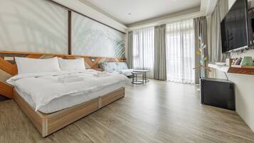 Chambre Double, balcon