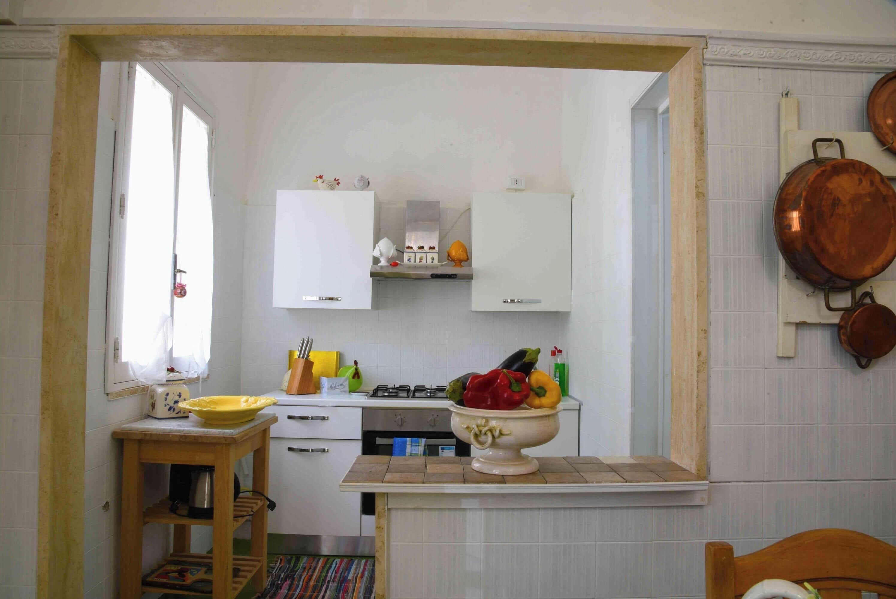 Familie villa, meerdere slaapkamers (Dimora San Pancrazio) | Privékeuken | Een koelkast, een oven, een kookplaat, een koffiezetapparaat/waterkoker
