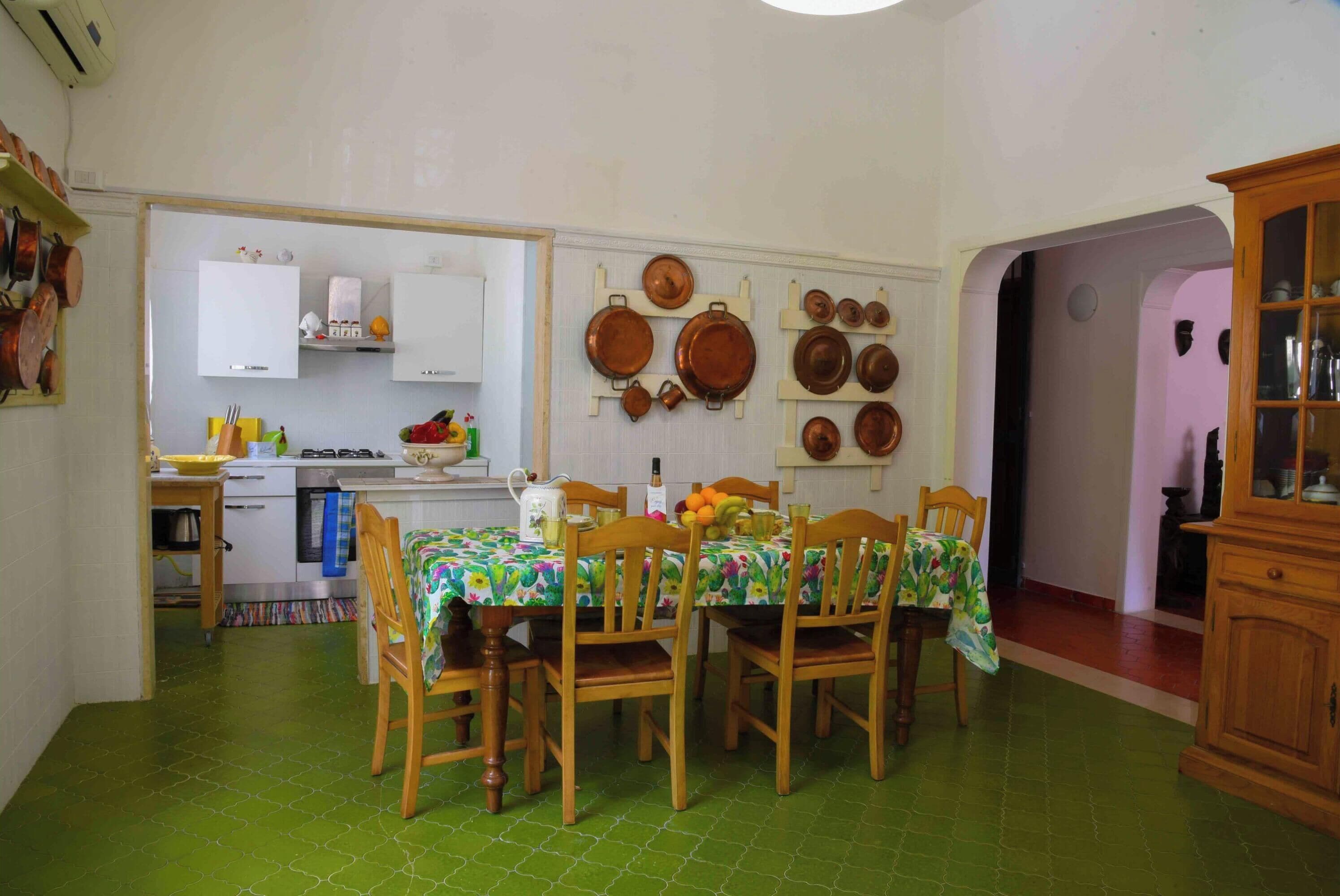 Familie villa, meerdere slaapkamers (Dimora San Pancrazio) | Dineren
