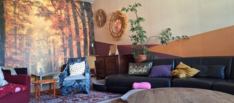 Group gîte, many activities, river, footbridge, dogs ok, nature