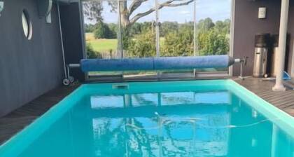 Une piscine dans le vignoble !