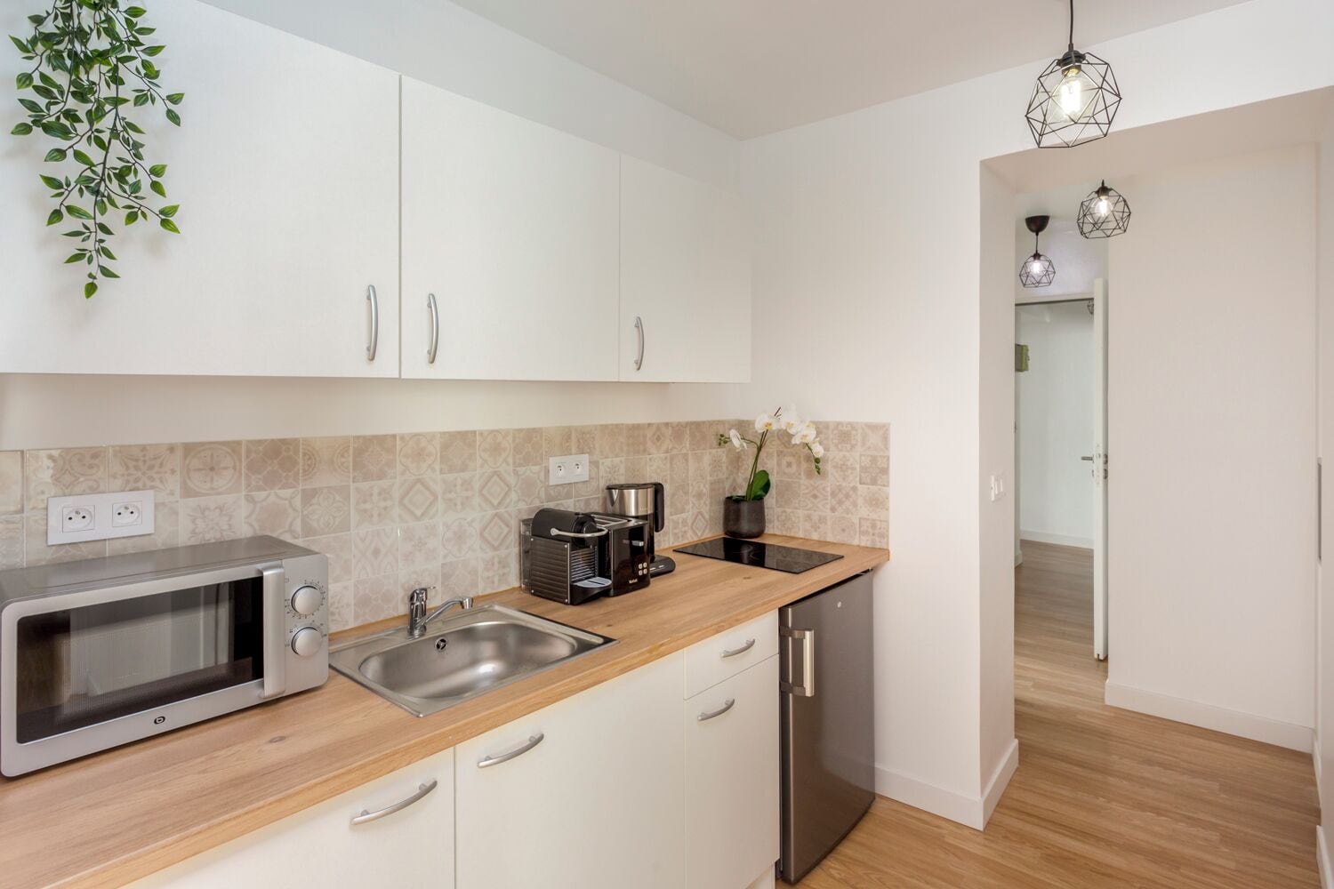 公寓, 城市景观 | 私人厨房 | 冰箱、微波炉、炉灶、烤面包机