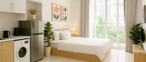 1 chambre, Wi-Fi, draps fournis
