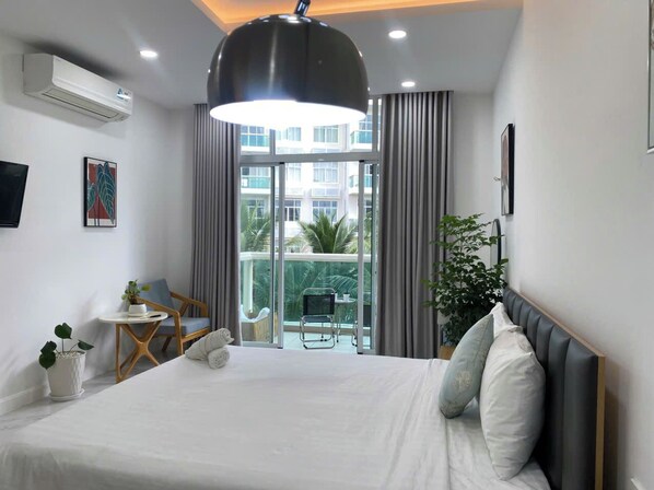 1 habitación, wifi y ropa de cama