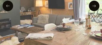 2-bedroom apartment "sur piste" with terrace and nature view (Forêt area)