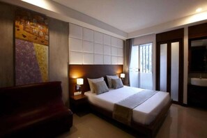1 bedroom, iron/ironing board - Stylish Deluxe DBL | Peaceful Bangkok Escape (Bangkok)