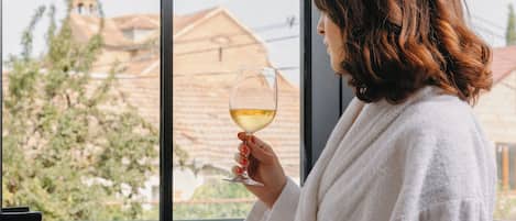Chambre Standard double, balcon, vue sur le jardin | Rideaux dâobscurcissement, systĂšme dâinsonorisation