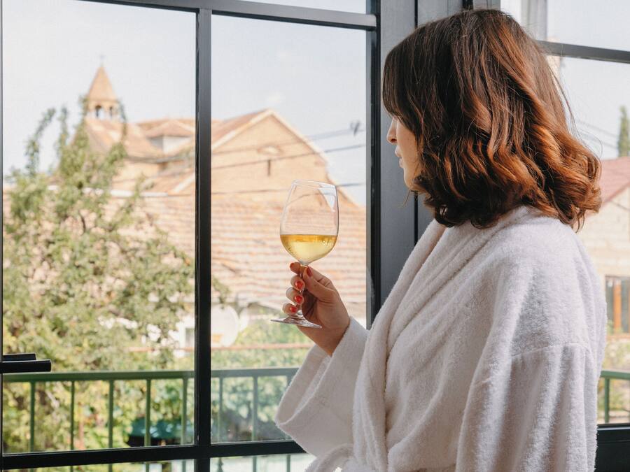 Standard Double Room, Balcony, Garden View