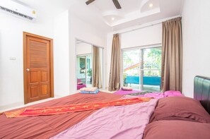 Villa, plusieurs chambres, accessible aux personnes à mobilité réduite, fumeurs | 7 chambres