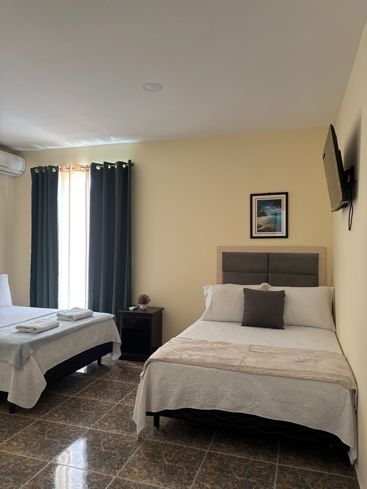 Twin Room, 2 Double Beds, Non Smoking | Free WiFi