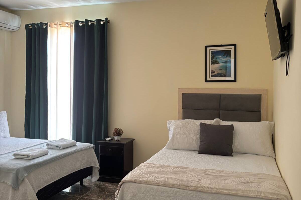 Twin Room, 2 Double Beds, Non Smoking | Free WiFi