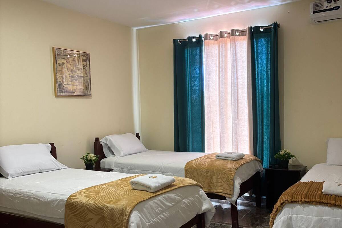 Basic Triple Room, 3 Twin Beds, Non Smoking | Free WiFi