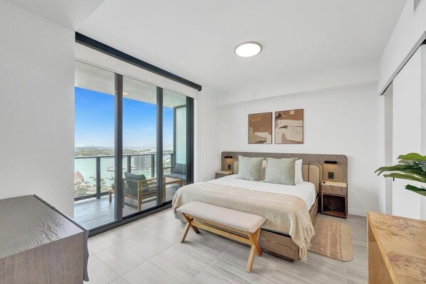 1 bedroom, iron/ironing board, travel crib, WiFi