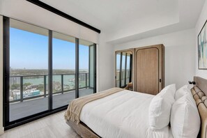 2 bedrooms, iron/ironing board, travel crib, WiFi