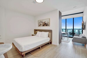 1 bedroom, iron/ironing board, travel cot, WiFi