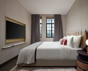 Suite Studio, 1 grand lit | Literie de qualité supérieure, articles gratuits dans le mini-bar
