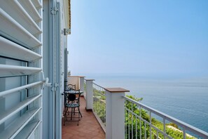 Apartment, 2 Bedrooms, Sea View | Balcony