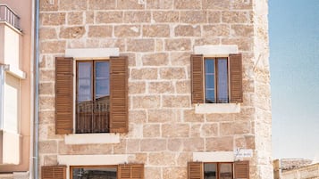 Fassade der Unterkunft