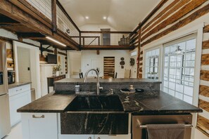 Fridge, microwave, oven, stovetop - 2.5 hours from Washington D.C. this spacious 5BR 2.5BA farmhouse is on a secluded 75-acre property near Manchester, MD, in scenic Carroll County. It promises a relaxing retreat near the state line, exciting local attractions, and natural landmarks. (Manchester)