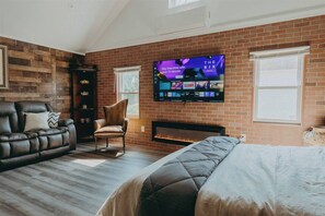 1 makuuhuone, silitysrauta/-lauta, ilmainen Wi-Fi, vuodevaatteet