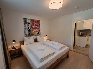 1 Schlafzimmer, Bügeleisen/Bügelbrett, kostenloses WLAN, Bettwäsche