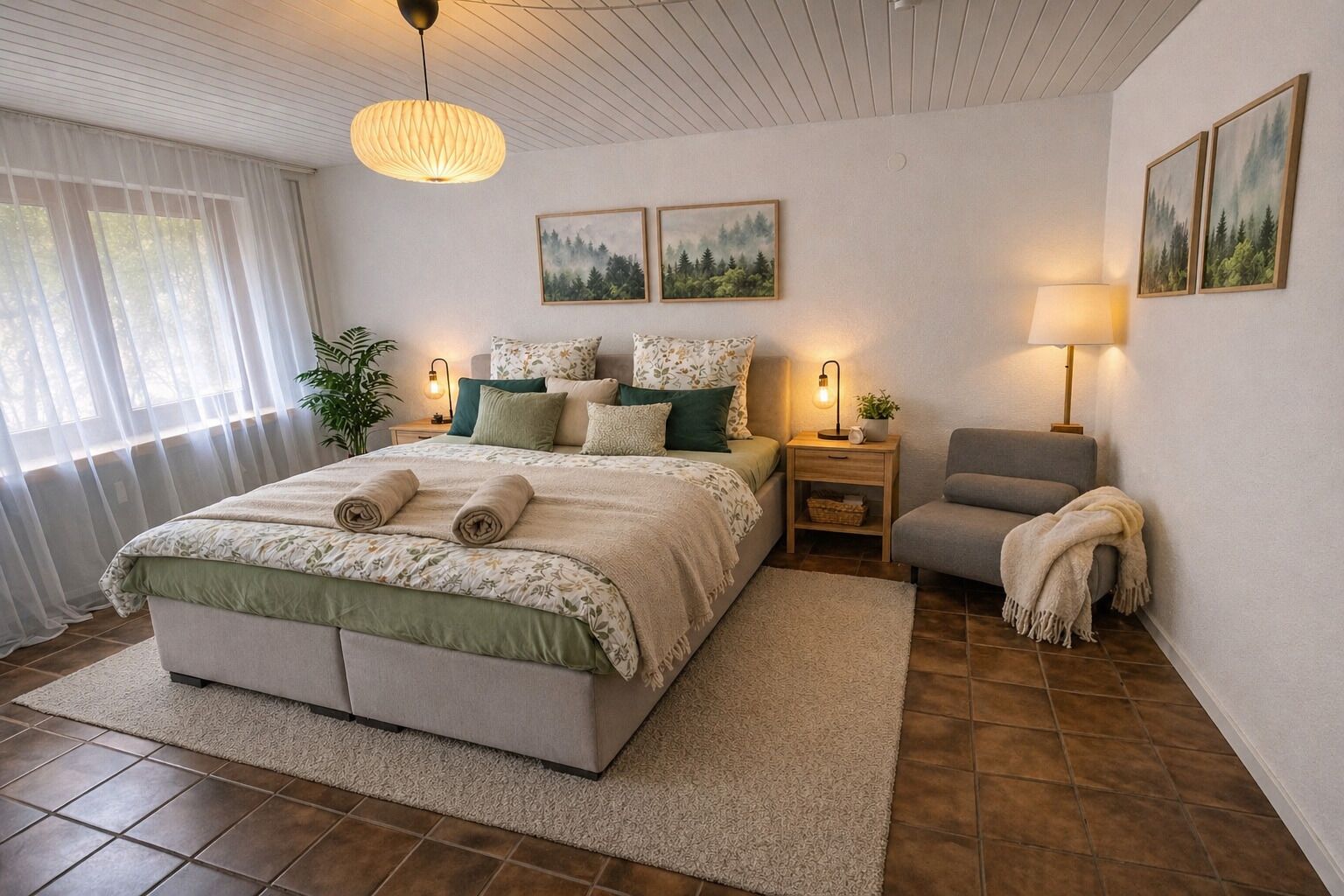 2 Schlafzimmer, WLAN, Bettwäsche