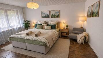 2 Schlafzimmer, WLAN, Bettwäsche