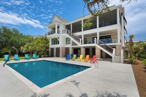 Una piscina climatizada