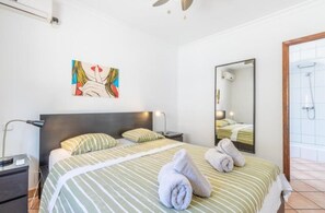 4 bedrooms, iron/ironing board, travel crib, free WiFi