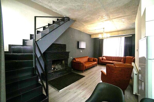 تلفزيون، مدفأة