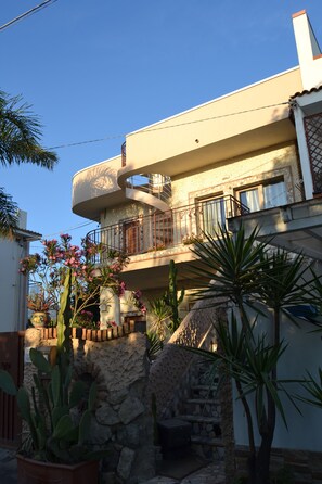 Fassade der Unterkunft