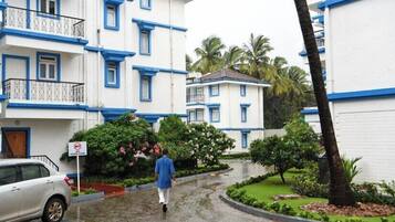 Fachada de la propiedad