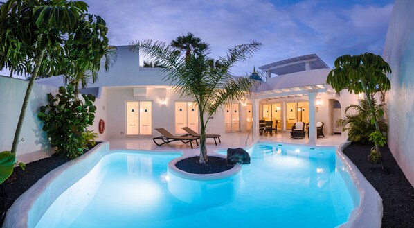 Piscine chauffée