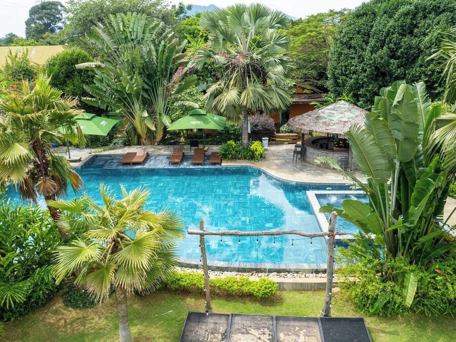 Outdoor pool