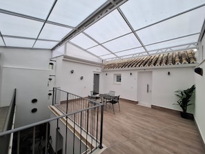 Living area - Hospedería Plaza de España (La Carlota)