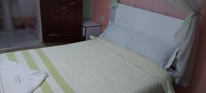 Free WiFi, bed sheets