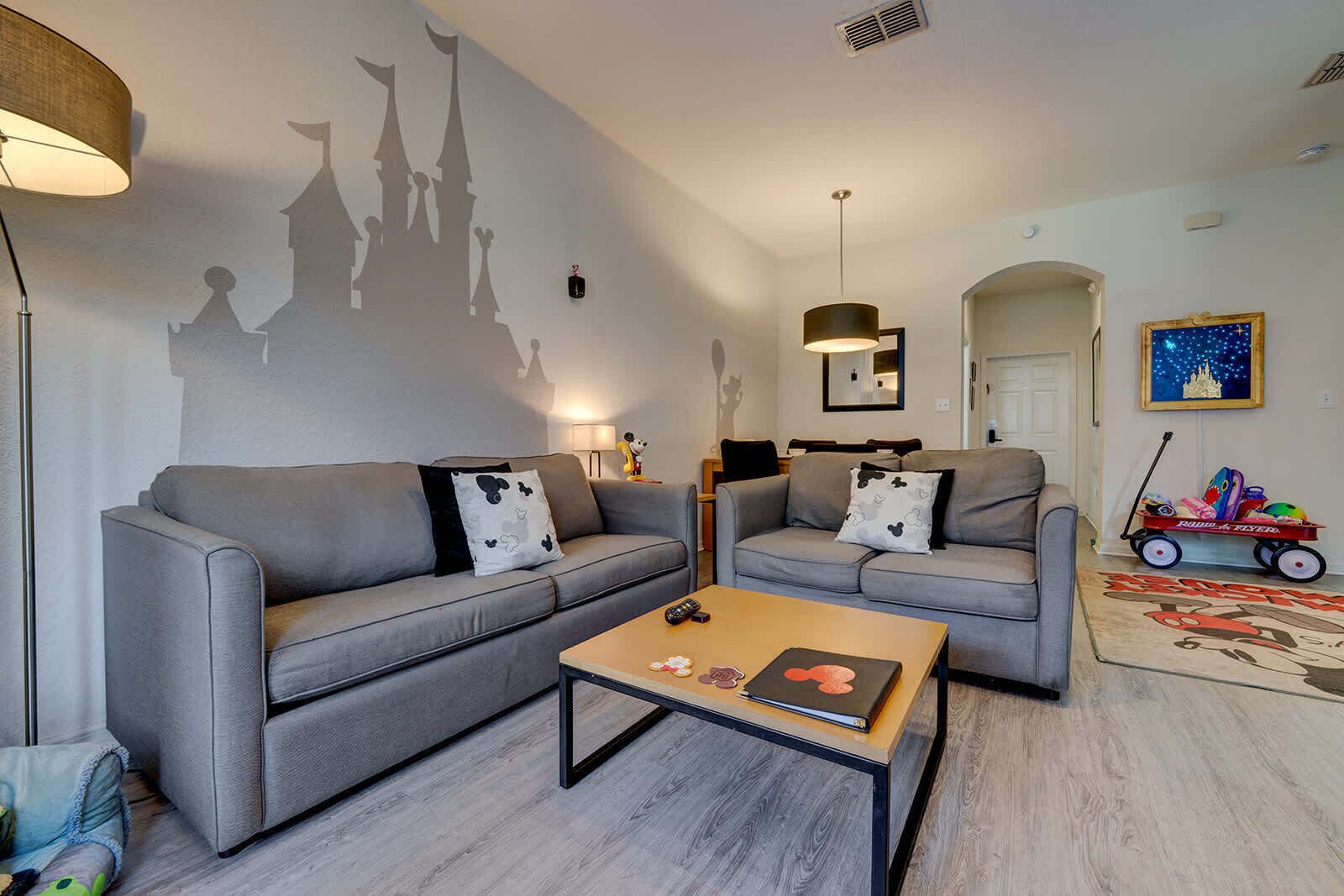 TV, video games, offices