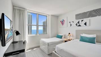 2 chambres, fer et planche à repasser, lit parapluie, Wi-Fi gratuit