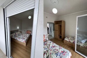 1 室のベッドルーム、WiFi、ベッドシーツ