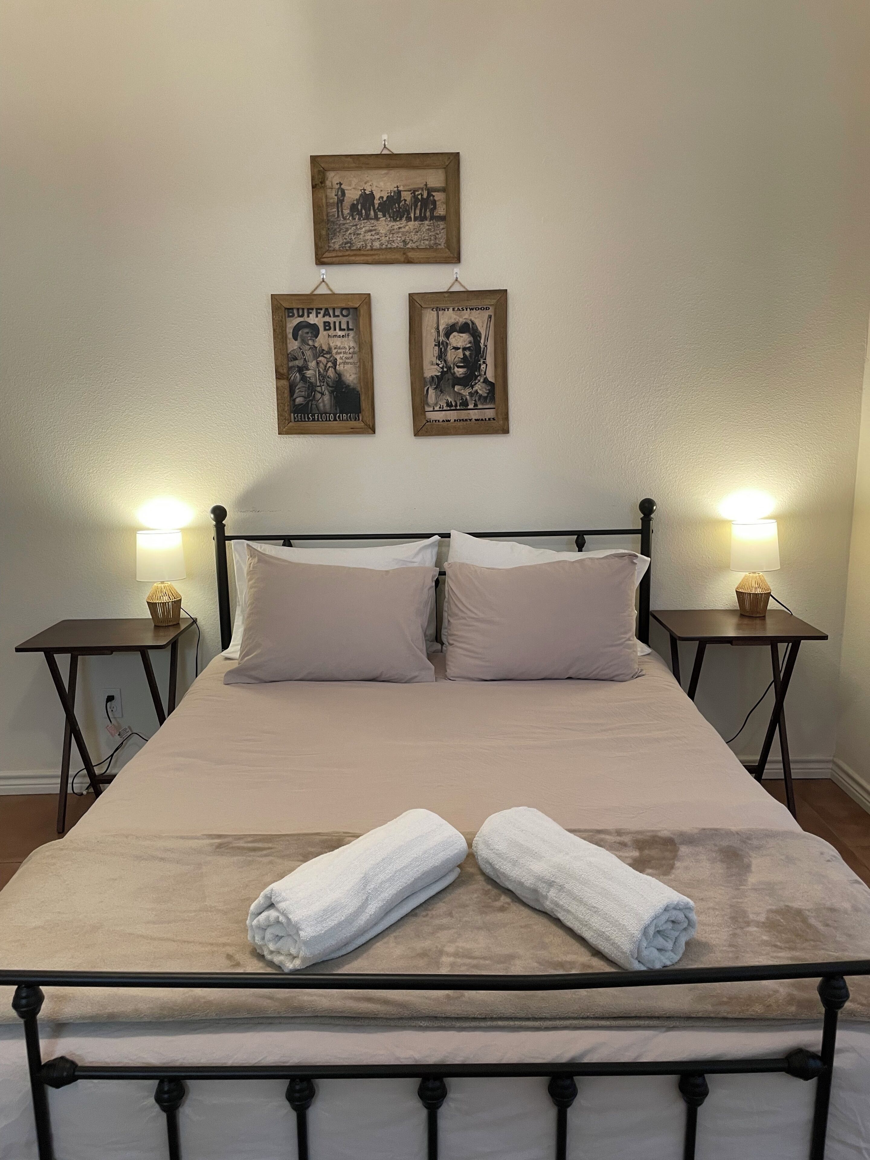 1 bedroom, WiFi, bed sheets