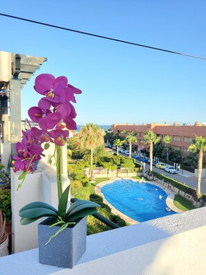 Outdoor pool - Boutique penthouse with private pool and solarium (Vera)