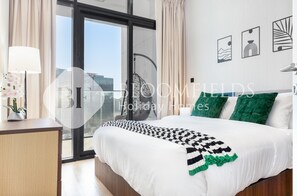 1 bedroom, iron/ironing board, free WiFi, bed sheets - Bloomfields Fantastic 1Br In Al Maryah Island (Abu Dabi)