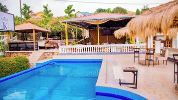 Room, 4 Bedrooms, Balcony, Pool View | Pool