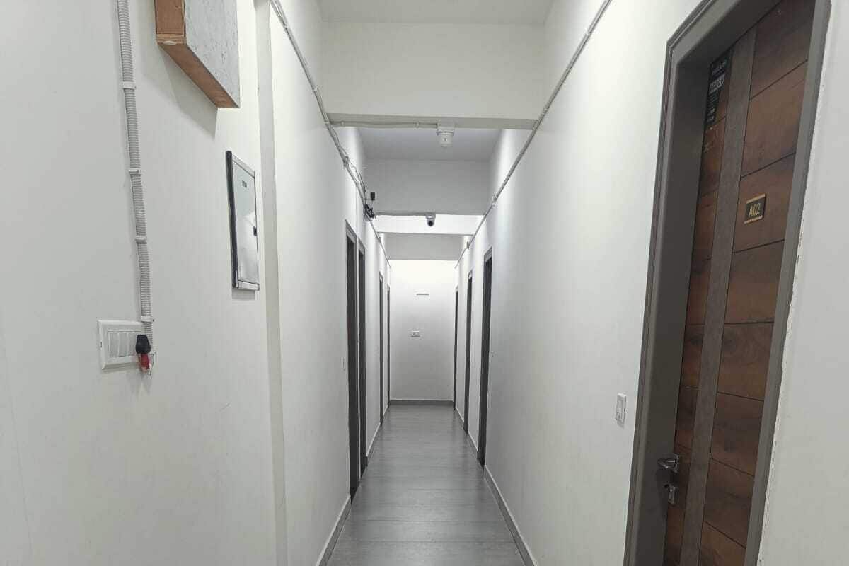 Estudio estándar, vista a la ciudad | Área de sala de estar