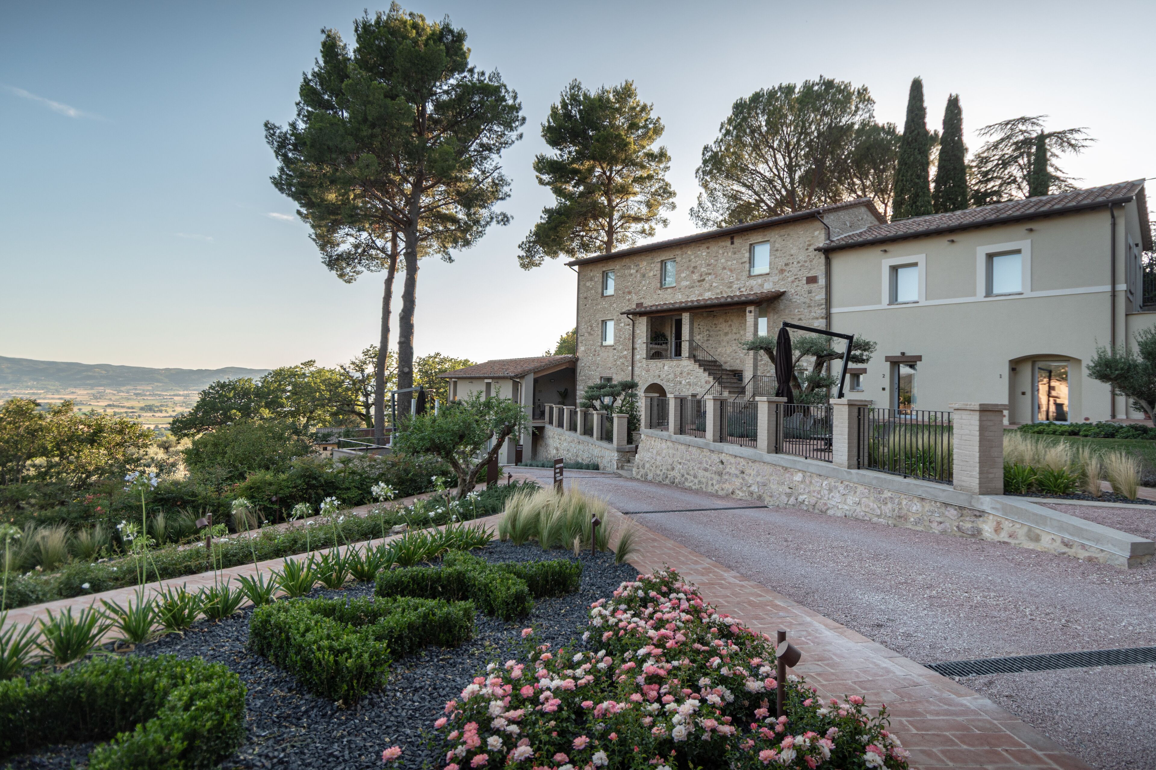 Façade de l’hébergement