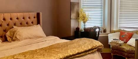 1 chambre, fer et planche à repasser, Wi-Fi, draps fournis