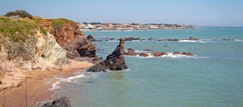 Atlantic Lodge Chalet tout confort  jardin arboré, piscine à proximité de la mer