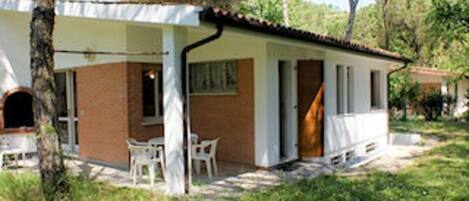 Villa, 2 habitaciones, patio, vista al jardín | Exterior