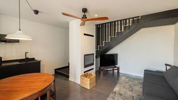 Traditioneel huis | Een minibar, een kluis op de kamer, een strijkplank/strijkijzer